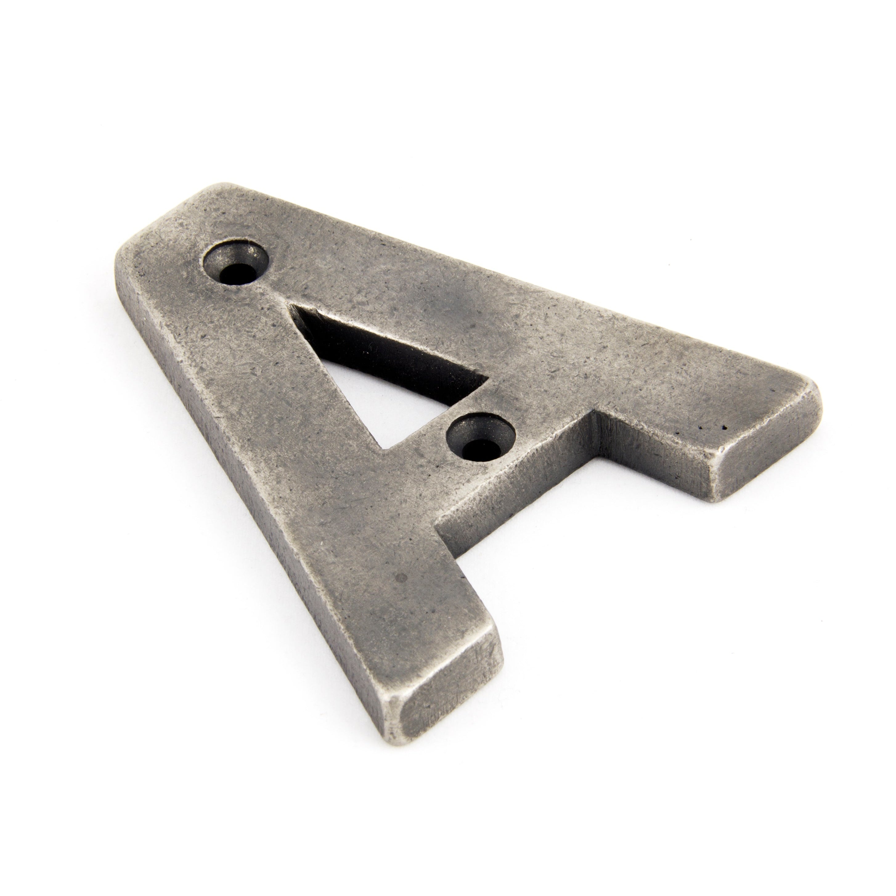 Antique Pewter Letter A | From The Anvil-Letters-Yester Home