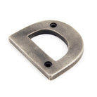Antique Pewter Letter D | From The Anvil - Letters - From The Anvil - Yester Home
