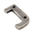 Antique Pewter Letter J | From The Anvil - Letters - From The Anvil - Yester Home