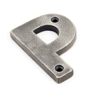 Antique Pewter Letter P | From The Anvil-Letters-Yester Home
