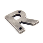 Antique Pewter Letter R | From The Anvil - Letters - From The Anvil - Yester Home