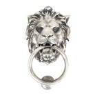 Antique Pewter Lion Head Door Knocker | From The Anvil - Bolt-Through Door Knockers - From The Anvil - Yester Home