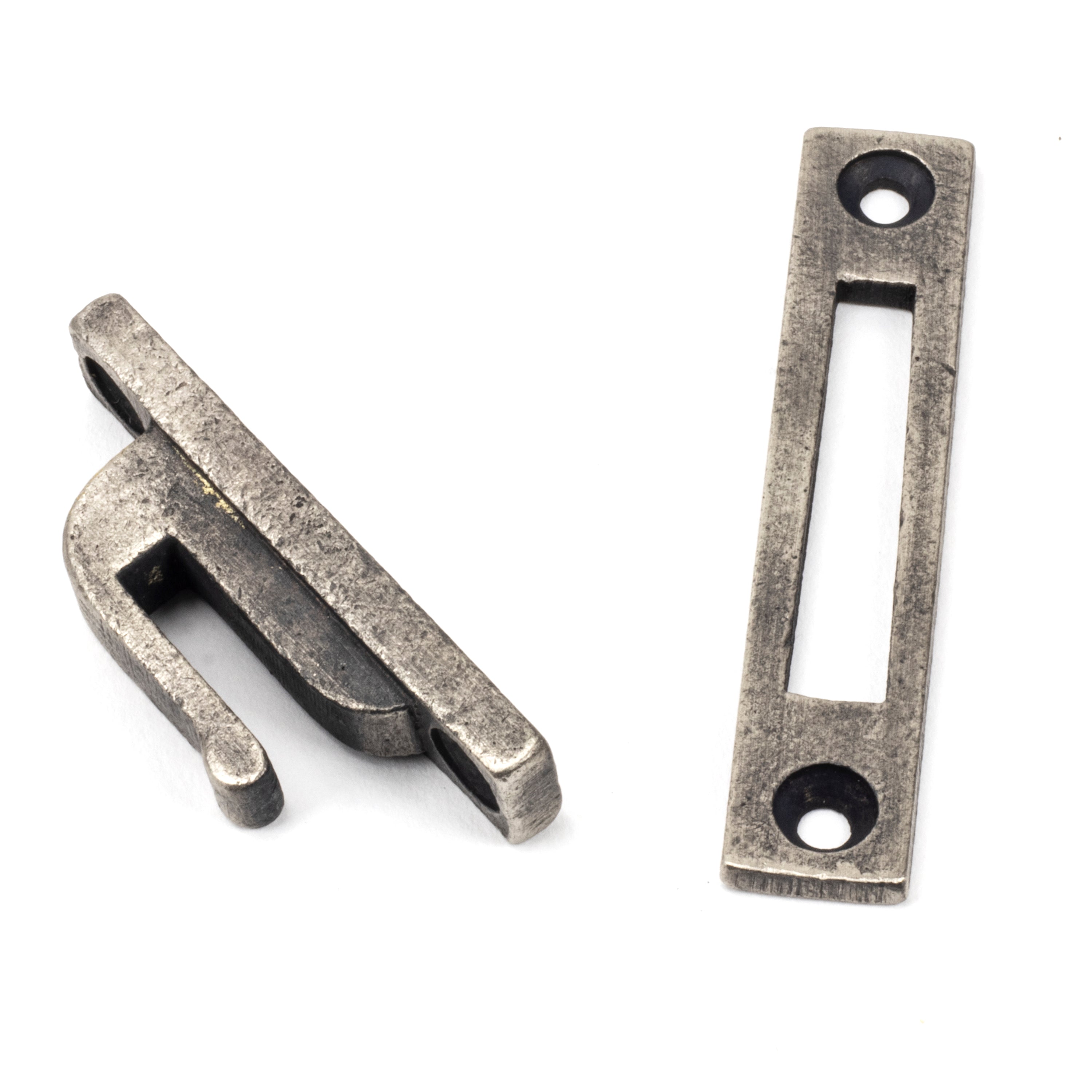 Antique Pewter Monkeytail Fastener | From The Anvil-Fasteners-Yester Home