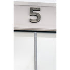 Antique Pewter Numeral 5 | From The Anvil-Numerals-Yester Home