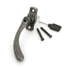 Antique Pewter Peardrop Espag - RH | From The Anvil-Espag. Fasteners-Yester Home