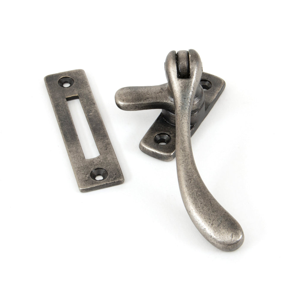 Antique Pewter Peardrop Fastener | From The Anvil