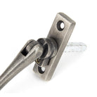 Antique Pewter Slim Monkeytail Espag - LH | From The Anvil - Espag. Fasteners - From The Anvil - Yester Home