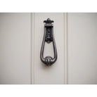 Antique Pewter Victorian Loop Door Knocker | From The Anvil-Bolt-Through Door Knockers-Yester Home