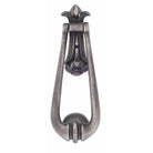 Antique Pewter Victorian Loop Door Knocker | From The Anvil - Bolt-Through Door Knockers - From The Anvil - Yester Home