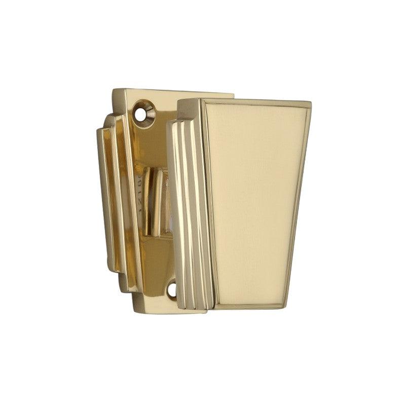 Triago Door Knob Polished Brass-Mortice Door Knobs-Yester Home