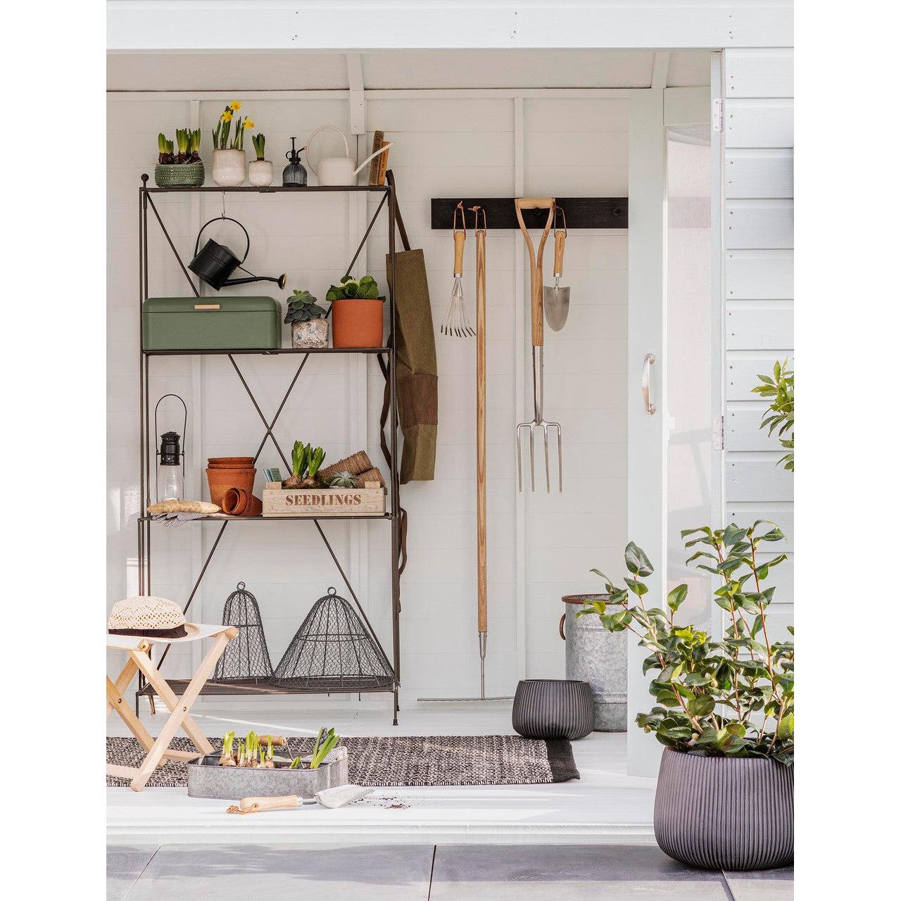 Ashbury Plant Stand, Large - Steel-Plant Stands-Yester Home