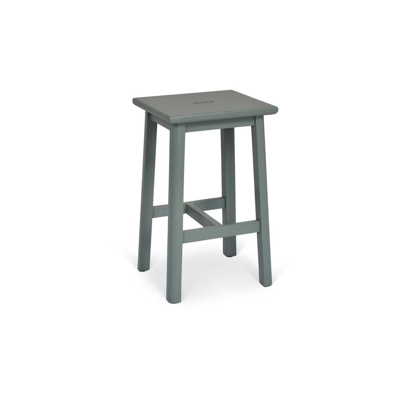 Ashwell Handle Bar Stool | Sage Green-Bar Tables & Stools-Yester Home