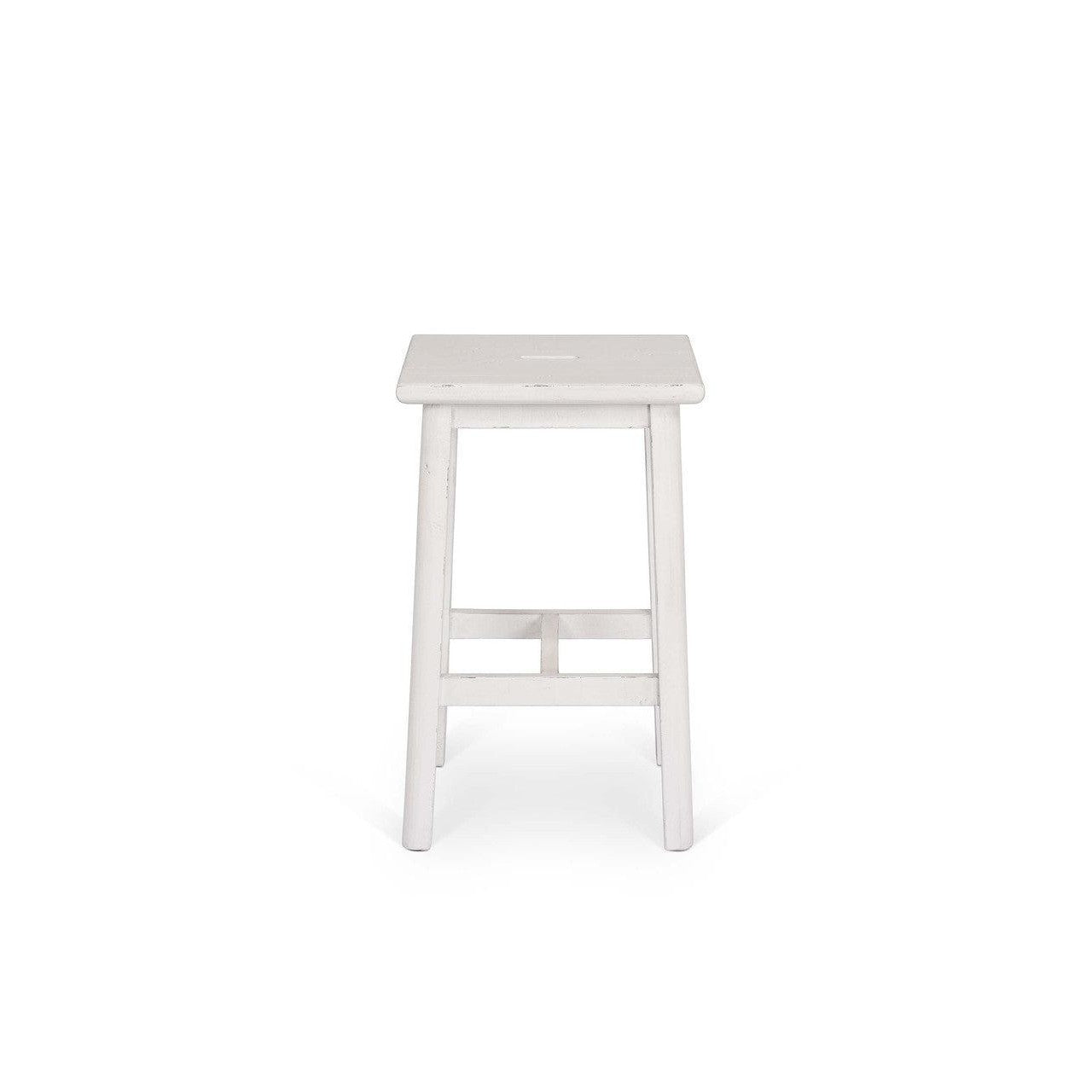Ashwell Handle Bar Stool | Whitewash-Bar Tables & Stools-Yester Home