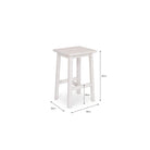 Ashwell Handle Bar Stool | Whitewash-Bar Tables & Stools-Yester Home
