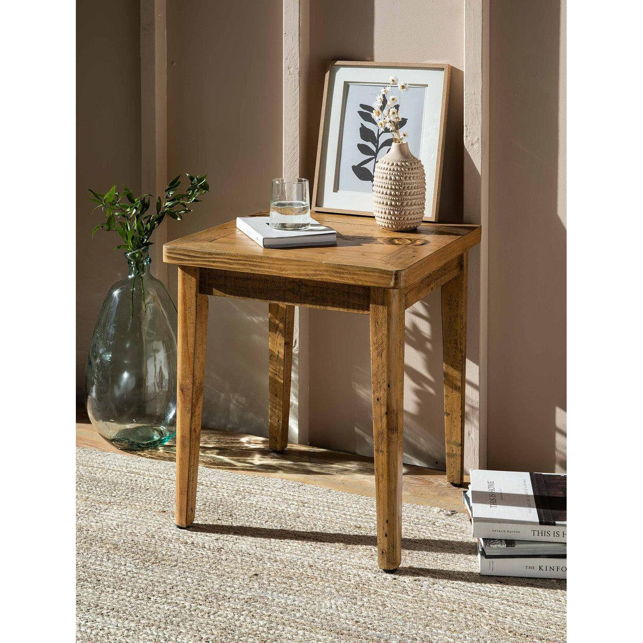 Ashwell Side Table | Natural-Dining Tables & Sets-Yester Home