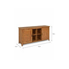 Ashwell Sideboard | 2 Door | Natural-Consoles & Sideboards-Yester Home