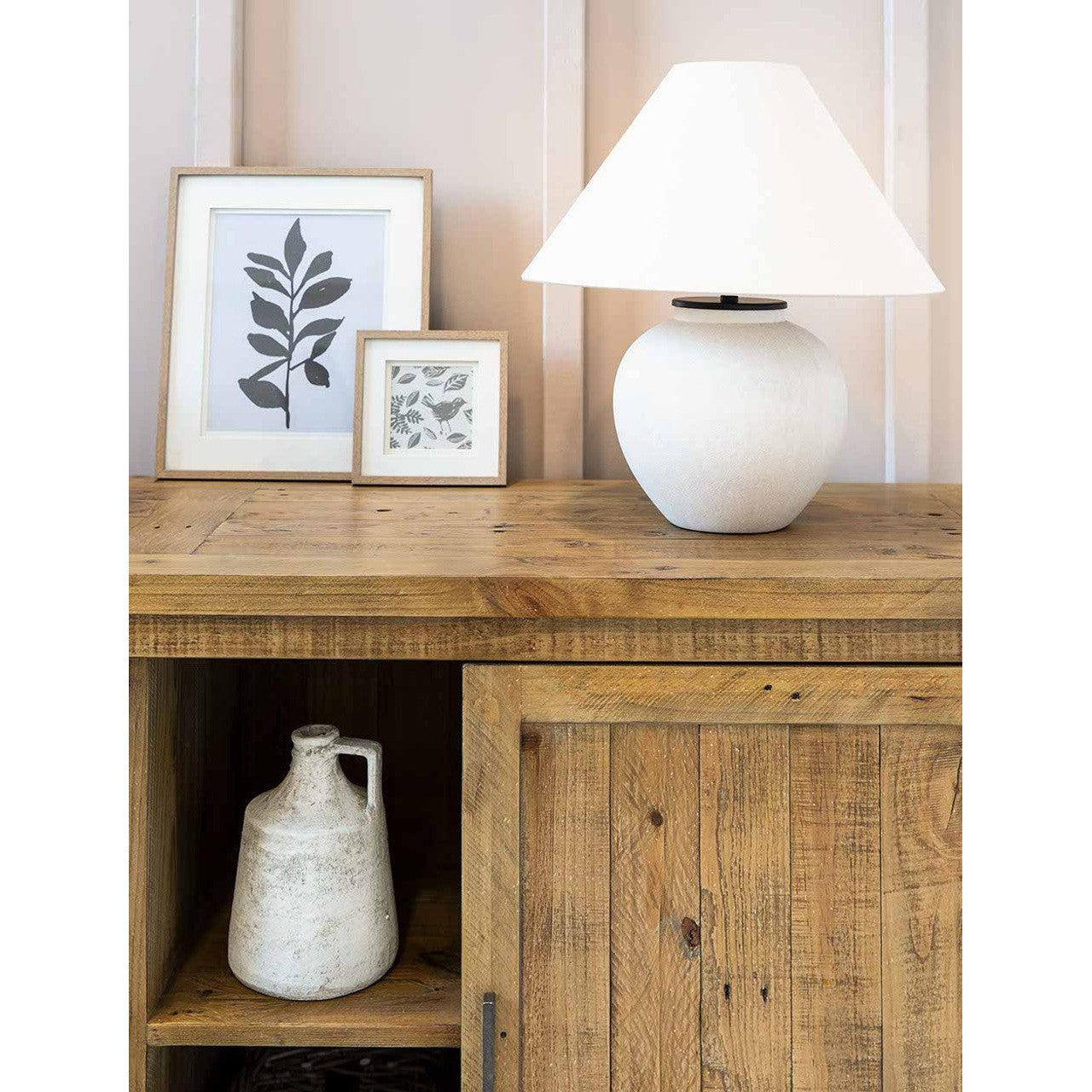 Ashwell Sideboard | 2 Door | Natural-Consoles & Sideboards-Yester Home