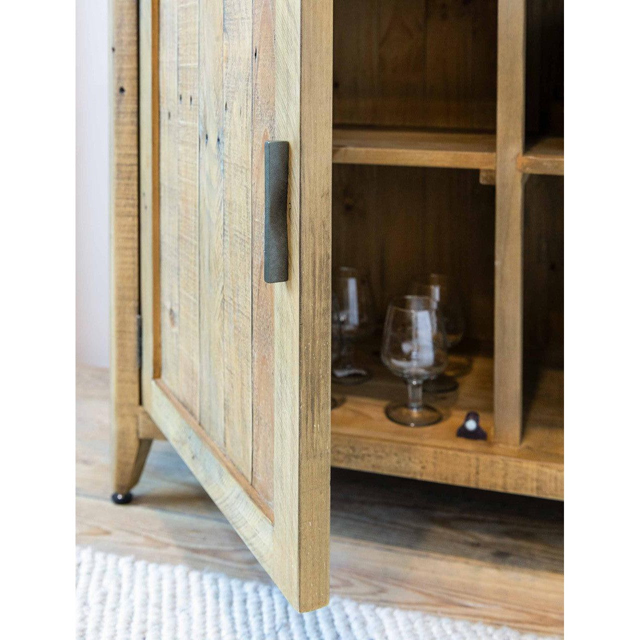 Ashwell Sideboard | 2 Door | Natural-Consoles & Sideboards-Yester Home
