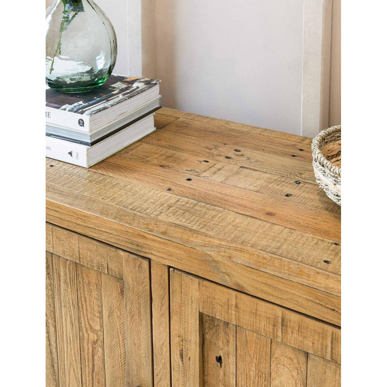 Ashwell Sideboard | 2 Door | Natural-Consoles & Sideboards-Yester Home