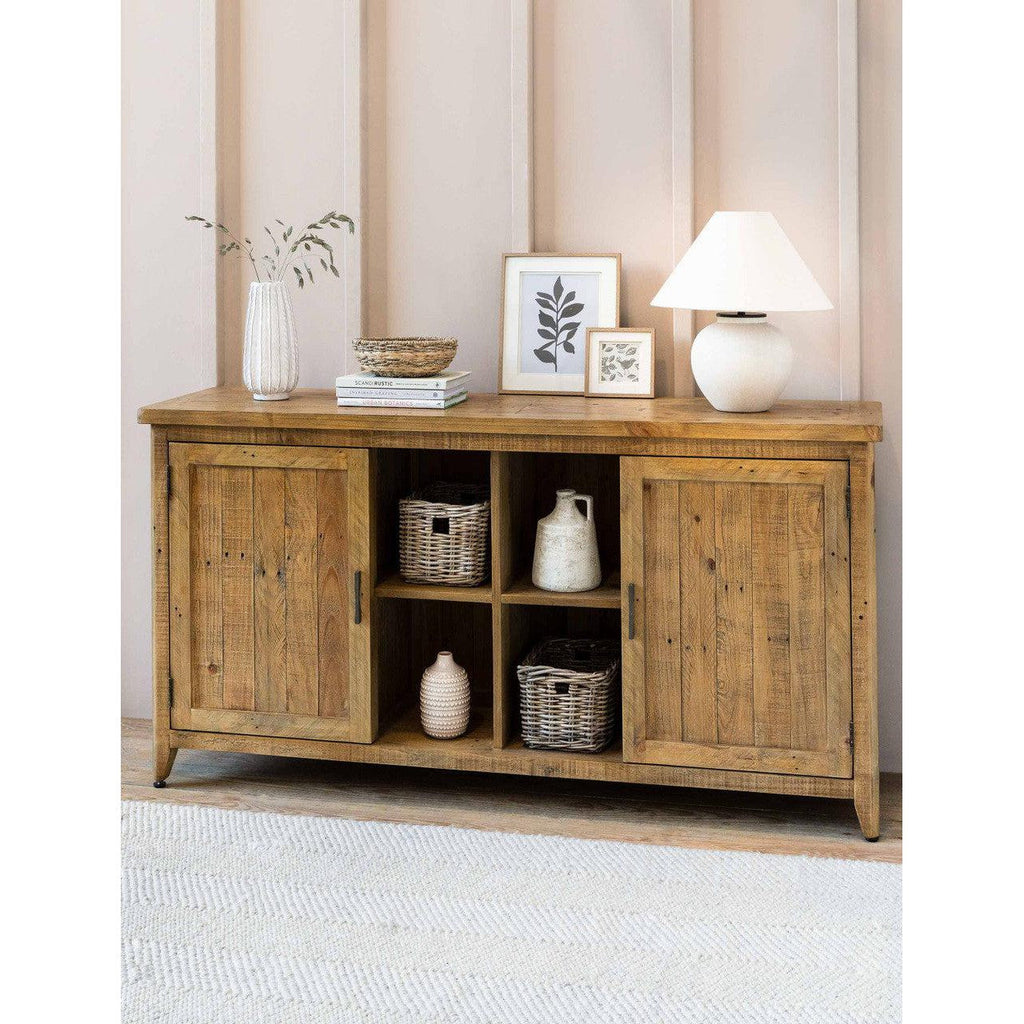 Ashwell Sideboard | 2 Door | Natural-Consoles & Sideboards-Yester Home