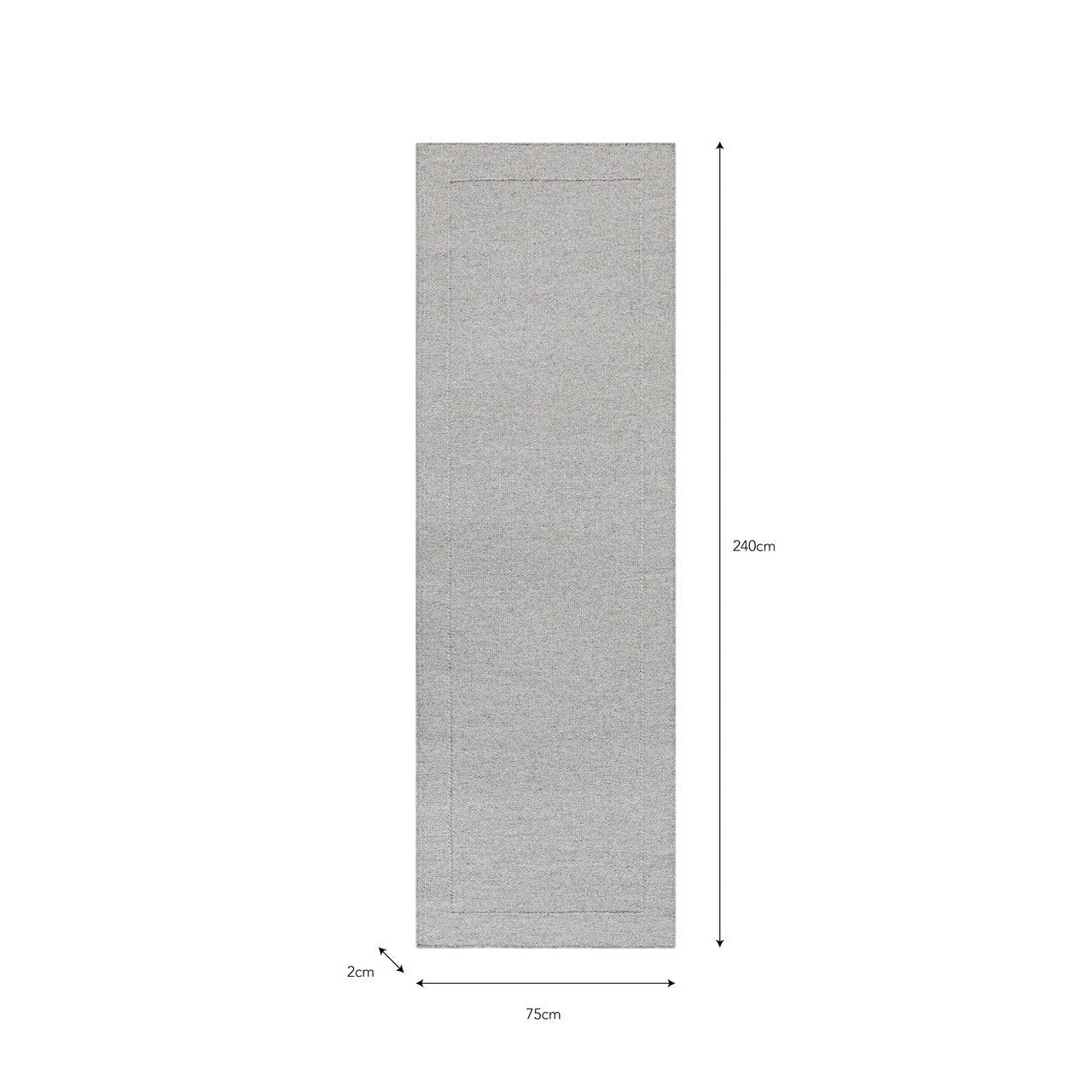 Ayleworth Runner | 75x240cm | Natural | Wool - Rugs & Runners - Garden Trading - Yester Home