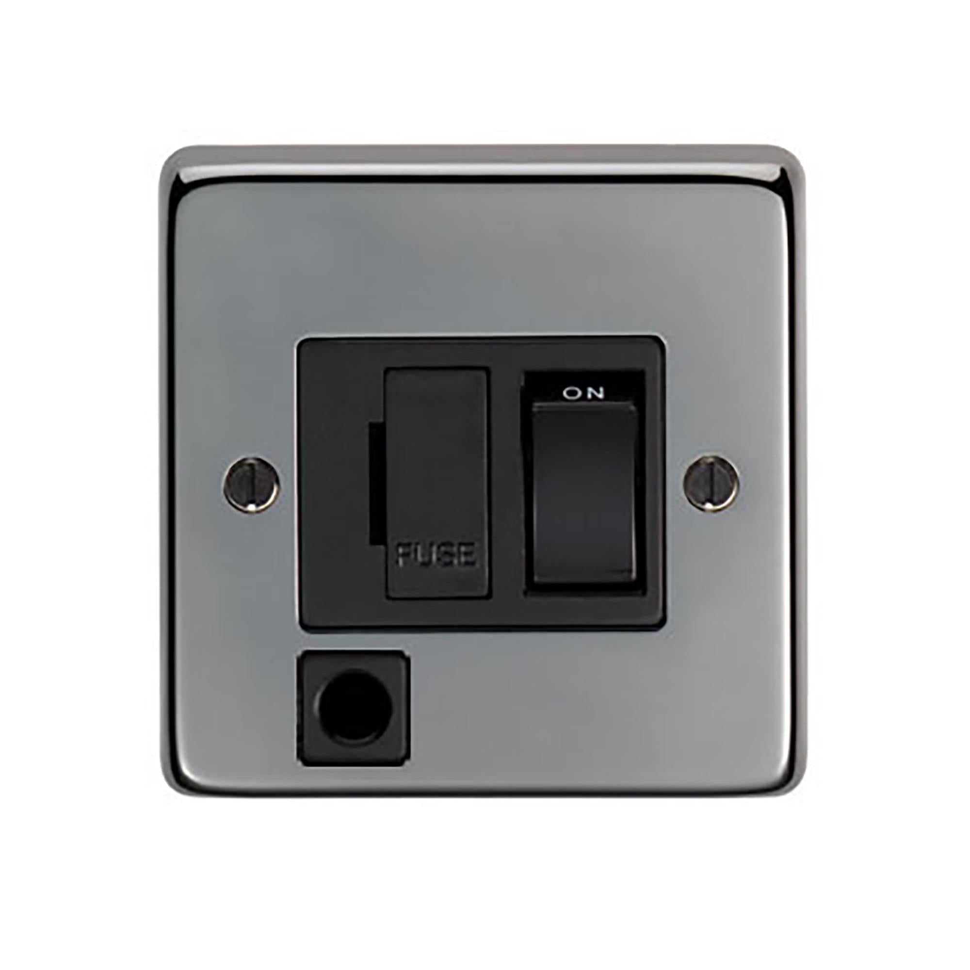 BN 13 Amp Switched Fuse + Flex | From The Anvil - Electrical Switches & Sockets - From The Anvil - Yester Home
