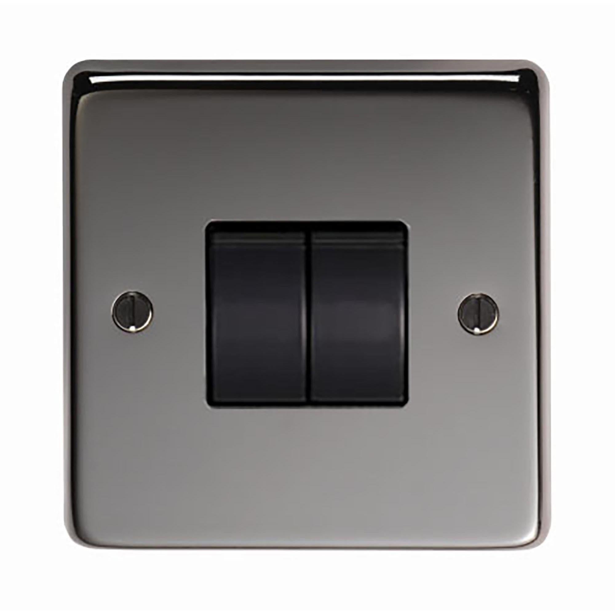 BN Double 10 Amp Switch | From The Anvil - Electrical Switches & Sockets - From The Anvil - Yester Home