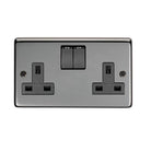 BN Double 13 Amp Switched Socket | From The Anvil - Electrical Switches & Sockets - From The Anvil - Yester Home