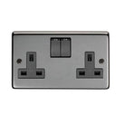 BN Double 13 Amp Switched Socket | From The Anvil-Electrical Switches & Sockets-Yester Home