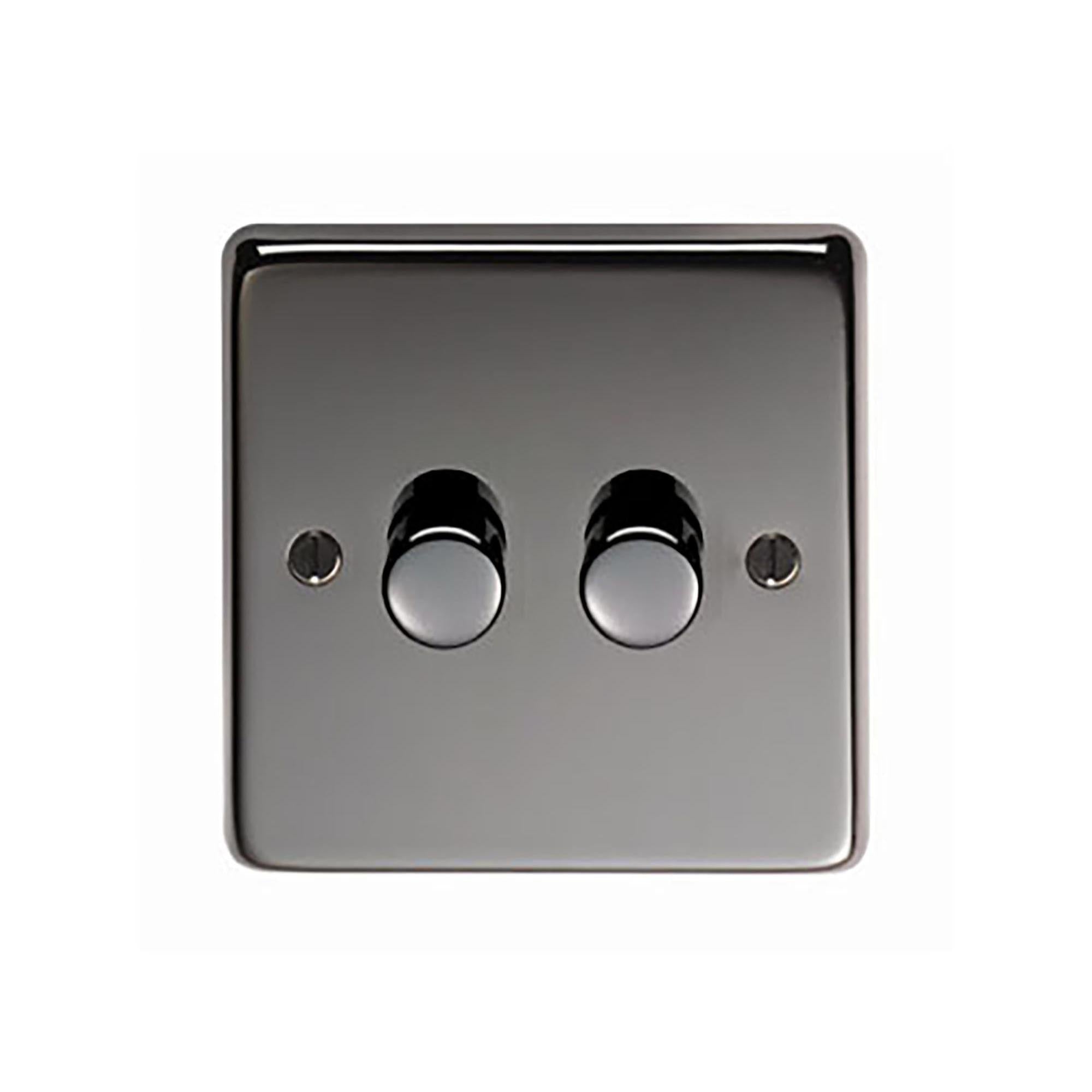 BN Double LED Dimmer Switch | From The Anvil - Electrical Switches & Sockets - From The Anvil - Yester Home