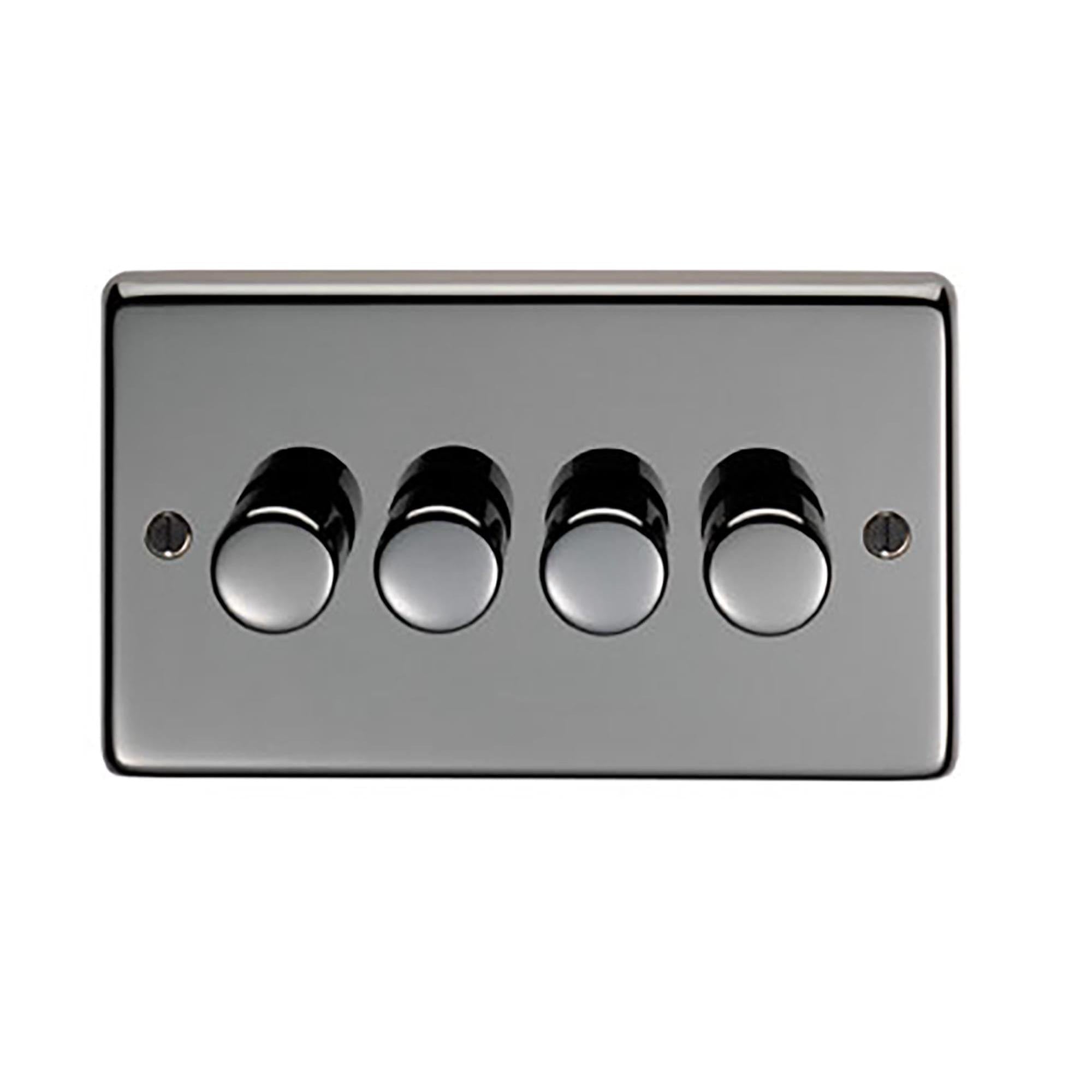 BN Quad LED Dimmer Switch | From The Anvil - Electrical Switches & Sockets - From The Anvil - Yester Home