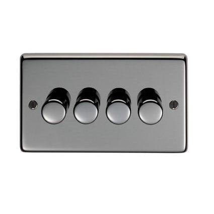 BN Quad LED Dimmer Switch | From The Anvil-Electrical Switches & Sockets-Yester Home