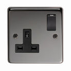 BN Single 13 Amp Switched Socket | From The Anvil - Electrical Switches & Sockets - From The Anvil - Yester Home