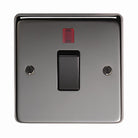 BN Single Switch + Neon | From The Anvil - Electrical Switches & Sockets - From The Anvil - Yester Home