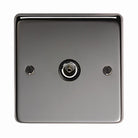BN Single TV Socket | From The Anvil - Electrical Switches & Sockets - From The Anvil - Yester Home