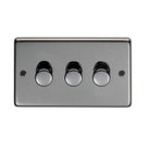 BN Triple LED Dimmer Switch | From The Anvil - Electrical Switches & Sockets - From The Anvil - Yester Home