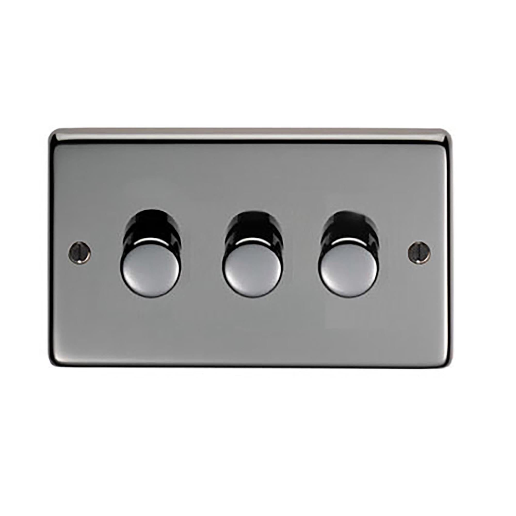 BN Triple LED Dimmer Switch | From The Anvil - Electrical Switches & Sockets - From The Anvil - Yester Home