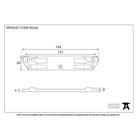 BZP Excal - Raised Centre Keep | From The Anvil - Multi-Point Locks - From The Anvil - Yester Home