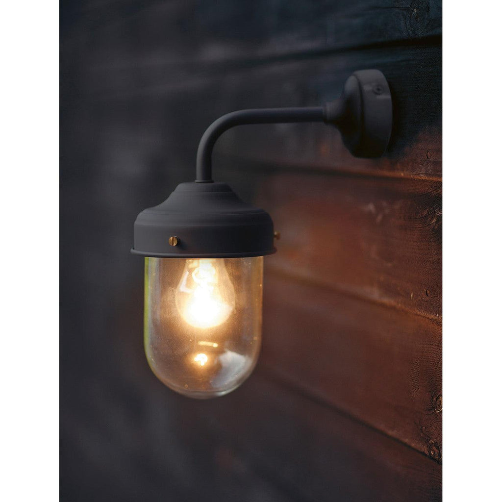 Barn Light in Carbon - Steel-Outdoor Lighting-Yester Home