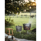 Barrington Fire Pit, Large - Steel-Fire Pits & Braziers-Yester Home