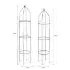 Barrington Obelisk Plant Supports | Set of 2 - Plant Supports & Obelisks - Garden Trading - Yester Home