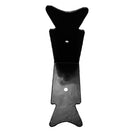 Bat Iron Corner Black-Decorative Hinges & Corners-Yester Home