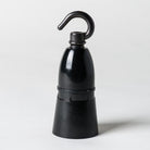 Bayonet Bakelite Lampholder with hook - All Colours-Lampholders-Yester Home