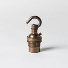 Bayonet Period Lampholder with hook - All Colours-Lampholders-Yester Home