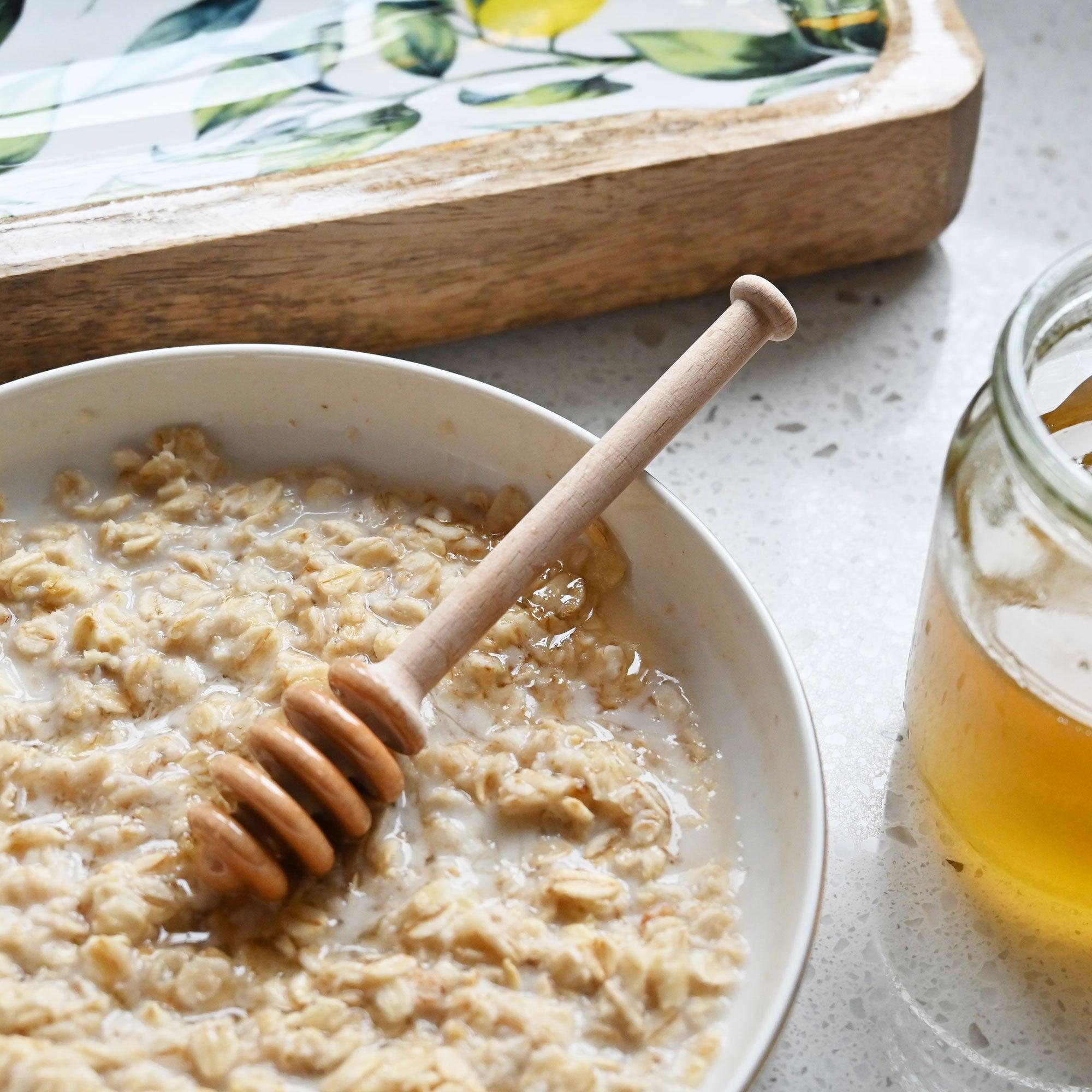 Beech Beehive Honey Dipper-Kitchen Tools & Utensils-Yester Home