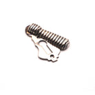 Beehive Escutcheon Aged Nickel-Escutcheons-Yester Home