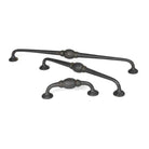 Beeswax 10" Hammered D Handle | From The Anvil-D Handles-Yester Home