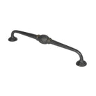 Beeswax 10" Hammered D Handle | From The Anvil - D Handles - From The Anvil - Yester Home
