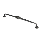 Beeswax 13 1/2" Hammered D Handle | From The Anvil - D Handles - From The Anvil - Yester Home
