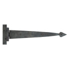 Beeswax 15" Arrow Head T Hinge (pair) | From The Anvil-T Hinges-Yester Home